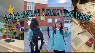 Finals Week in Finnish Highschool (Burmese exchange student edition)