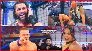 WWE Elimination Chamber 2025 , WINNERS Results Highlights | Cody The Rock | Roman Reigns | John Cena