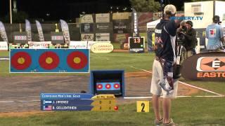 Jorge Jimenez v Braden Gellenthien – compound men gold | Ogden 2010 Archery World Cup S3