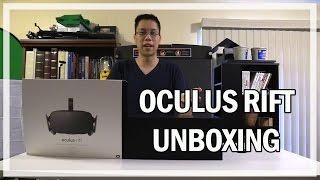 Oculus Rift VR Unboxing with Jonlaw98 (Virtual Reality Headset)