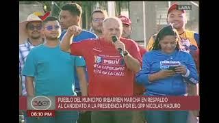 Diosdado Cabello en Irribarren (Lara), acto de campaña, 16 de julio de 2024