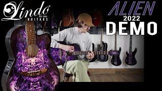 Lindo Purple Alien Acoustic Guitar Sound Demo 2022