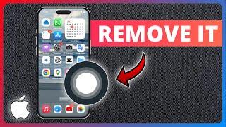 How to Remove Black Floating icon on iPhone Home-Screen