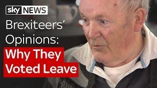 Brexiteers' Opinions: Why They Voted Leave