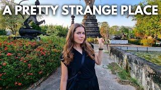 Visiting Thailand's STRANGEST Statue Park (+Trying Famous Vietnamese Spring Rolls In Nong Khai)