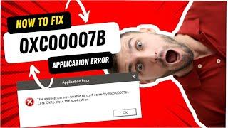 Don’t Let Application Error 0xc00007b Stop You Windows: Fix it Now! (Quick Fixes)