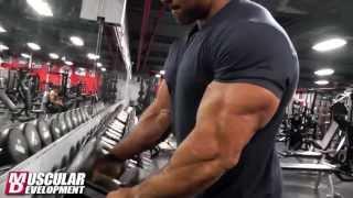 Victor Martinez   Arms Workout 5 Days from the 2013 Mr Olympia