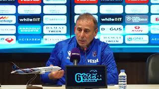 Trabzonspor   Kasımpaşa maçının ardından Abdullah Avcı'nın açıklamaları