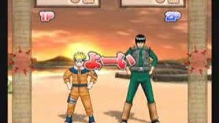 Naruto Narutimate Hero 3 Mini Games with Gai