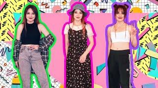 Thrifted 90s fashion look book! Recreating outfits through the decade