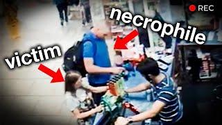 CCTV Captures Necrophile Luring His Victim To Death