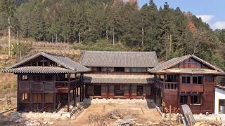 I Building An Ancient Chinese Style Wooden House In 4 Years | Carpenter Anxu