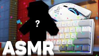 Minecraft Bedwars Keyboard & Mouse Drag Click ASMR with HACKER!