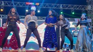 Jhansi Kavitha Prasanna Chinnu dance kiladi dj song Vizag balu riders branding event 9985989008