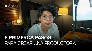 Como Crear una Productora Audiovisual desde CERO 