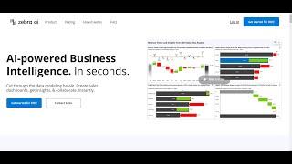 ZEBRA AI Demo - Sales Data #ZEBRAAI Excel POWER BI