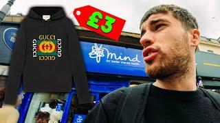Thrifting in London's CHEAPEST Charity Shops 
