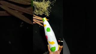 glass painting with seeds decorated idea #youtubeshorts #trending #viral #subscribe