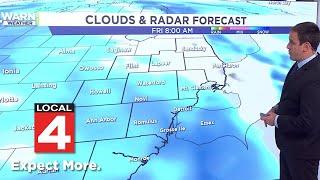 Metro Detroit weather forecast Dec. 18, 2024  -- 4 p.m. Update