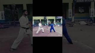 JUMPING YOKOGIRI AND JUMPING MAWASHAGIRI AT BERACHAMPA DEULIA UCHCHA VIDYALAYA #raihan #karate #kbi