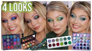 NEW & HOT Indie Makeup | 4 PALETTES 4 LOOKS