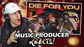 Music Producer Reacts to Die For You ft. Grabbitz | VALORANT Champions 2021