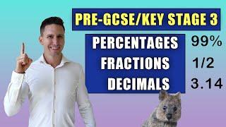 Percentages, Fractions, Decimals | Key Stage 3 | Number One Tutor