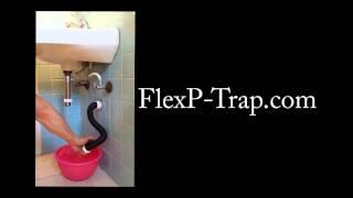 Flexible plumbing P-Trap presentation