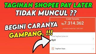 Tagihan Shopee Pay Later Tidak Muncul, Begini Caranya Agar Bisa Bayar SpayLater