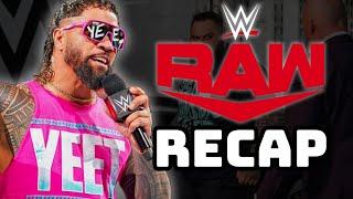 WWE RAW Full Show Highlights & Recap | Sami Zayn Back In The Bloodline Drama