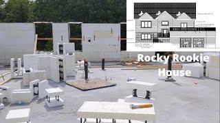 ICF Wall Construction: reached ceiling: | Building my dream house : Ep19