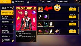 IMPOSSIBLE  FREE EVO BUNDLE  CLAIM ALL REWARDS  FREE FIRE