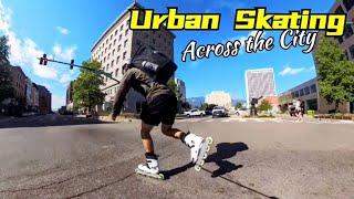 Skating Across Downtown Colorado Springs and Old Colorado City #inlineskating #rollerblading #bliss