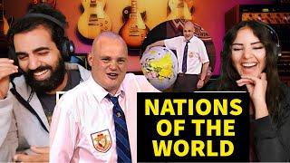 We react to AL MURRAY - TAKE ON THE NATIONS OF THE WORLD | (Comedy Reaction)