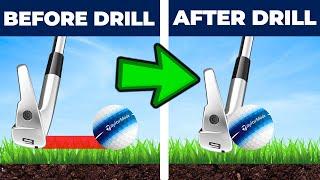 The PERFECT Drill For Consistent Ball Then Turf Contact With Your Irons! (So Simple)