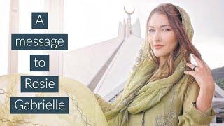 Questions for Pakistan and Islam's latest white convert, Rosie Gabrielle