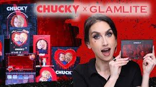 GLAMLITE CHUCKY COLLECTION!!! EYE LOOK & SWATCHES