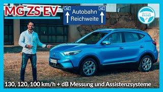 Neuer MG ZS EV (2022) | Autobahnverbrauch, Reichweite + Assistenzsysteme im Test