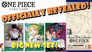 Huge New One Piece TCG Set Officially Revealed! EB-02! 1st Cards! (One Piece TCG News)