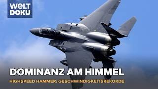 HIGHSPEED HAMMER: Geschwindigkeitsrekorde zu Wasser, zu Lande und in der Luft! | WELT HD DOKU S2E06