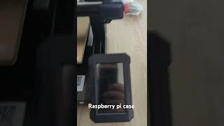 The process of printing a case for raspberry pi on a 3d printer anycube cobra 3 pro