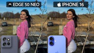 Motorola Edge 50 Neo VS iPhone 16 Camera Test Comparison