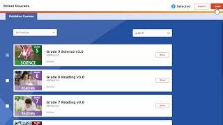 Sirius Online - Adding Courses