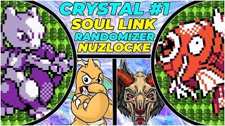 Pokemon CRYSTAL Soul Link RANDOMIZER Nuzlocke - PART 1