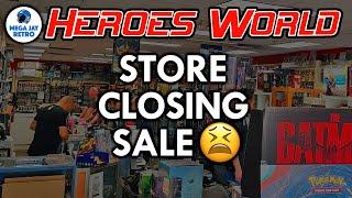 My Last Visit to Heroes World - MJR Collector Toy Hunt NECA TMNT, Marvel, DC, MOTU Origins