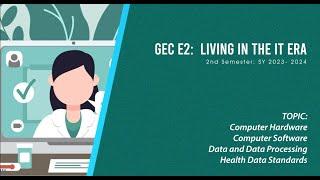 GEC: LIVING IN THE IT ERA