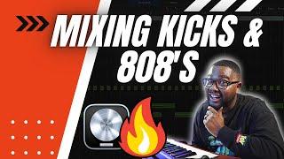 Mixing Kicks and 808's like a PRO! Logic Pro Stock Plugins!