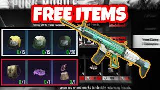 FREE S-CAREAL AND FREE ITEMS PUBG MOBILE | CAPTAIN NOMAN YT