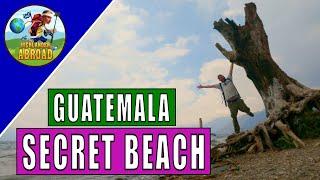 This Hidden Beach Was Practically Deserted - PANAJACHEL, LAKE ATITLAN, GUATEMALA!!