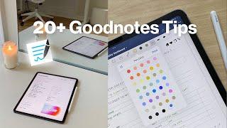 20+ Goodnotes Tips and Tricks | Hidden features and helpful hacks️